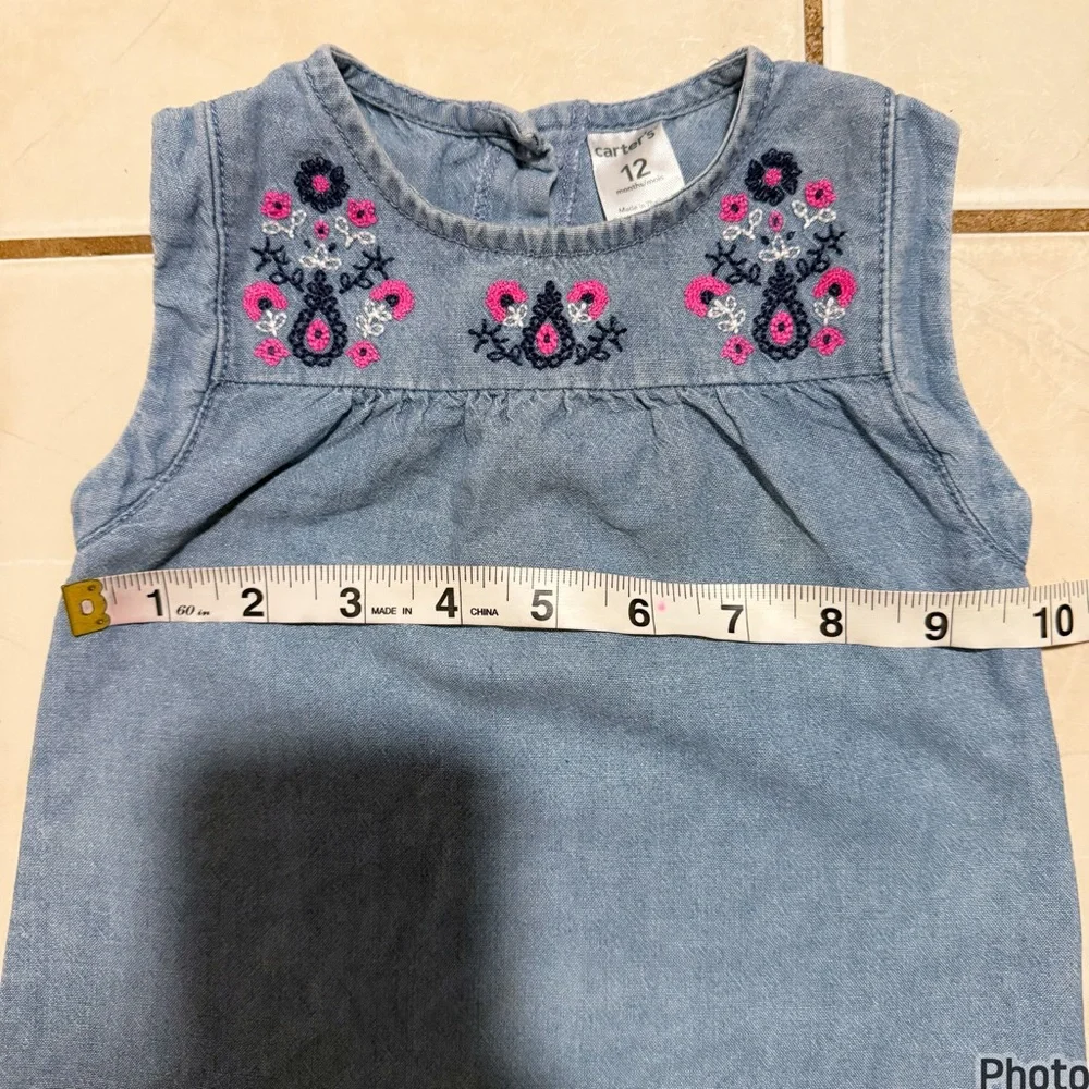 Carter’s Baby Girl Denim Dress